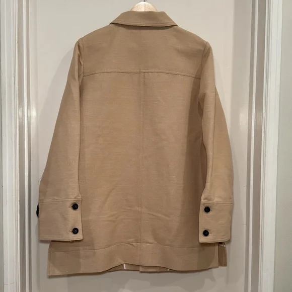 SÉZANE Gabano Coat in Beige sz 40 (US 8) NWT - Picture 13 of 16